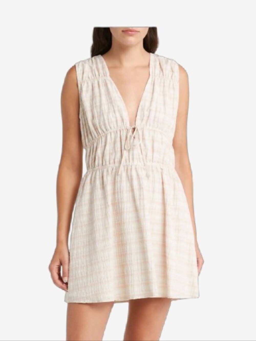 Treasure & Bond Neutral Cute Dress / Cover Up